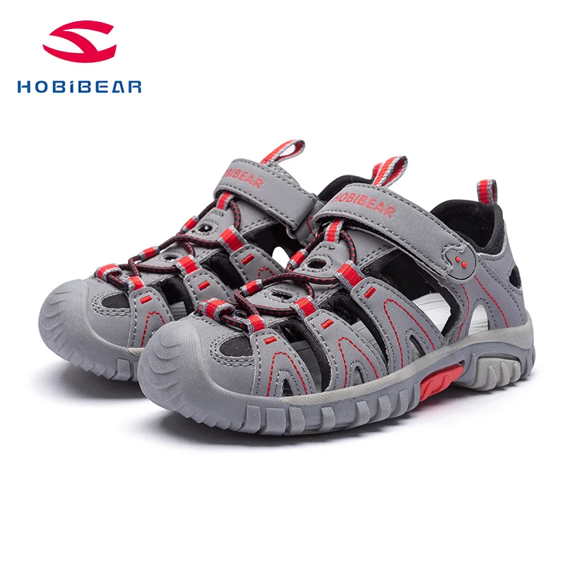 

Hobibear New Fashion Girls Sandals Closed Toe Kids Sandal For Boy Water Sport Sandals, Three color as photo show or as required