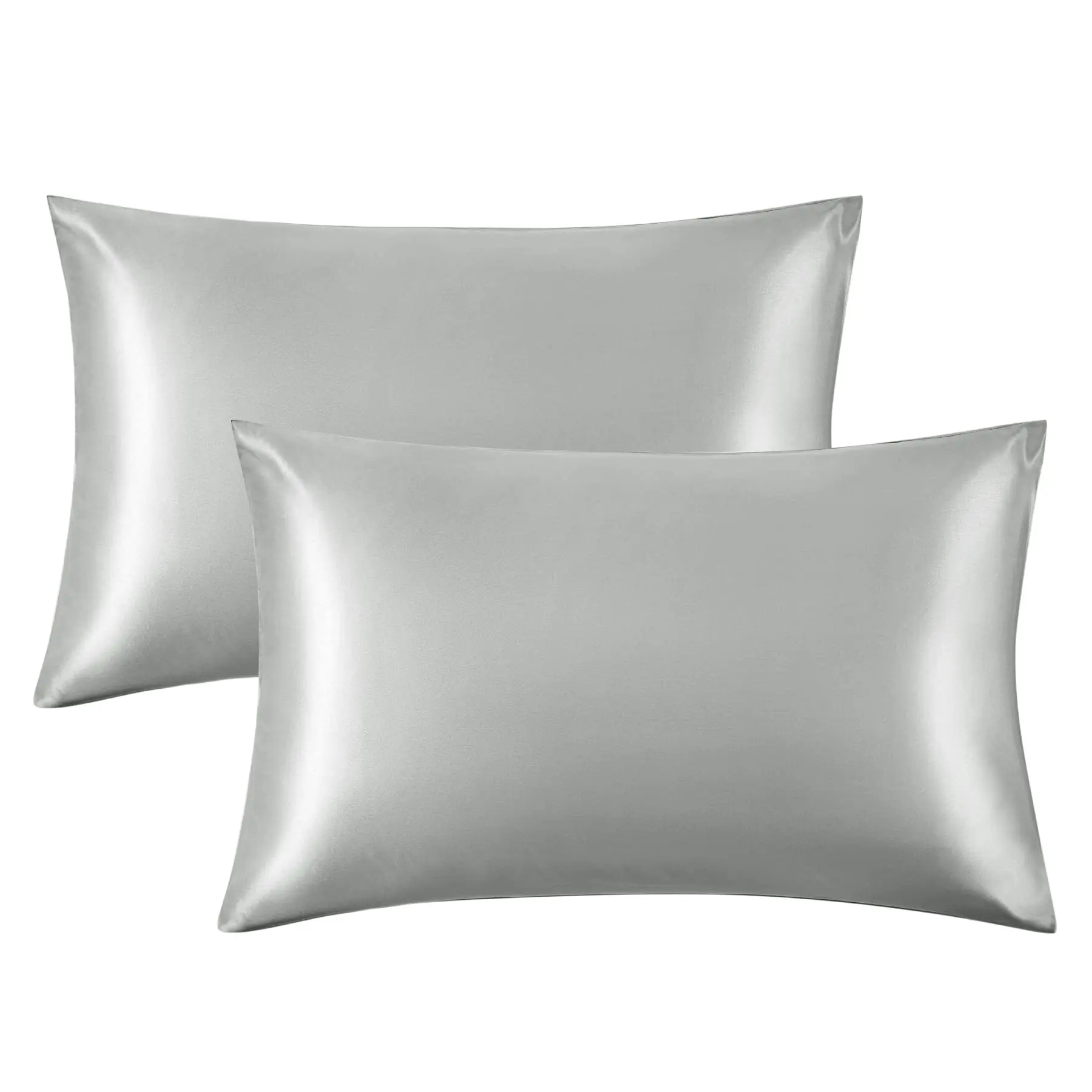 Wholesale Protect Hair Skin Woven Solid Satin Pillowcase with Envelope Closure for Beauty Sleep Home Use Super Soft
