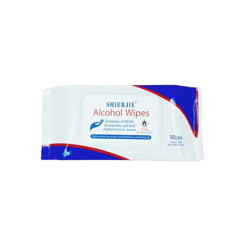 

50pcs Medical Use Disposable Alcohol Wet Wipe with OEM Service