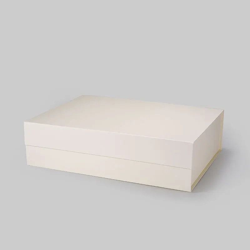 

Custom Printing Available A3 Shallow Elegant Ivory Bridesmaid Proposal Gift Packaging Boxes Wholesale