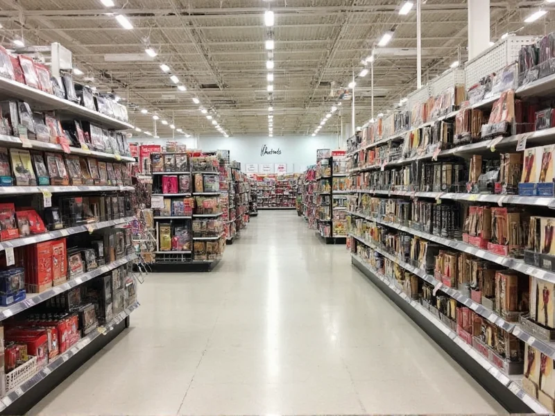 Michaels store aisle layout showing frame sections