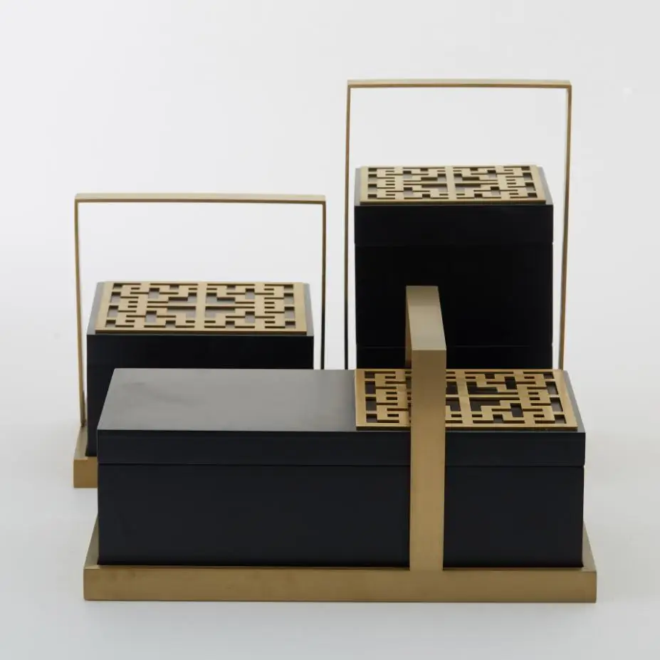 

Hotel lobby Decorative box home show room furnishings articles  decoration boxes, Custom made