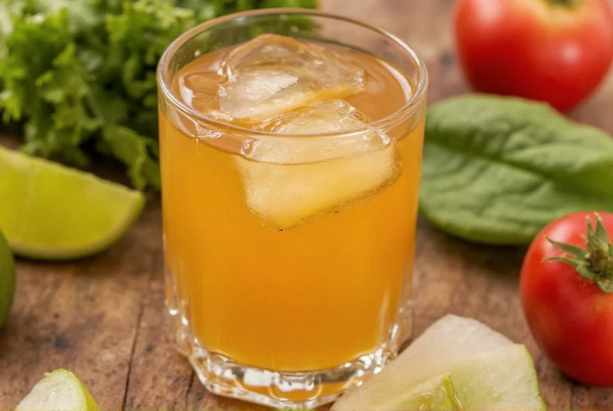 Close-up of fresh ginger root being juiced for ginger shots with lemon slices and honey