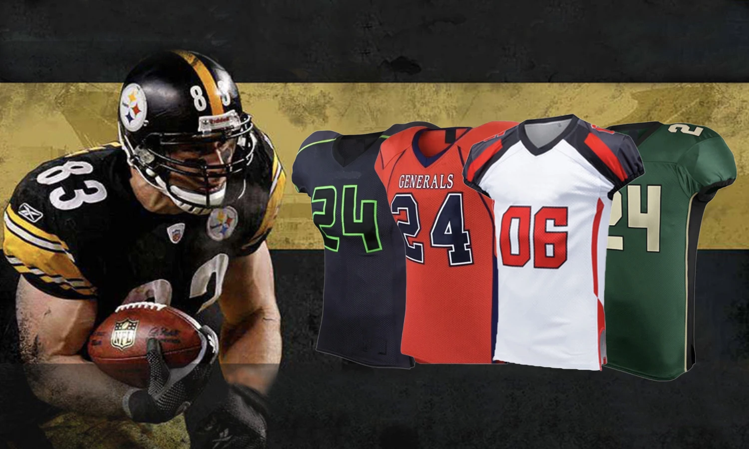 Custom Print Sublimated Pads American Football Uniforms For Team Sets