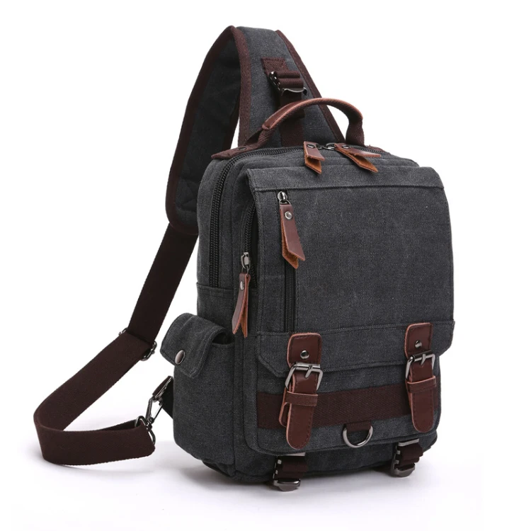 

Multi-functional OEM&ODM custom logo canvas school duffle waterproof rucksack travel bag, Customized color