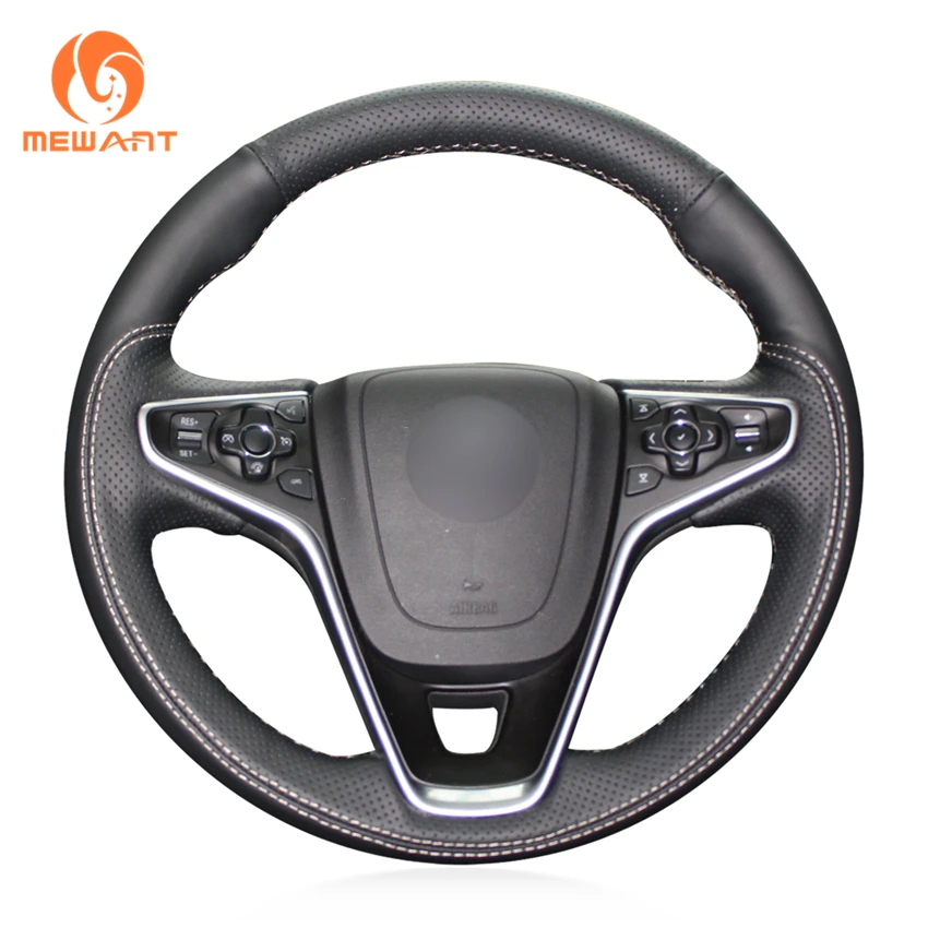 

Hand Sewing Steering Wheel Cover For Buick Regal GS 2016