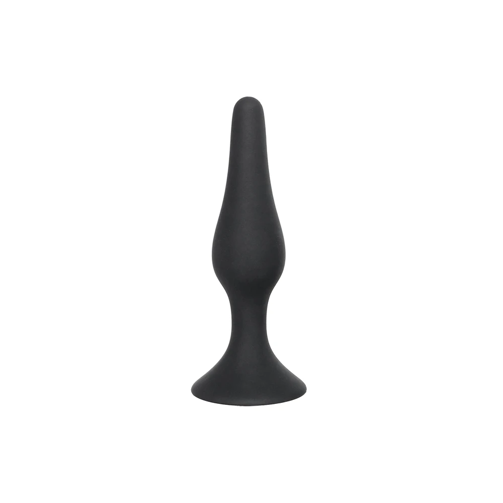 Anal plug with flared base design
