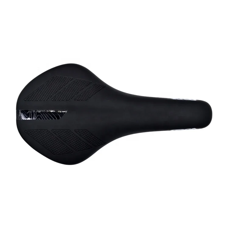

Hot sale special design PVC comfortable adult water resistant bicycle saddle, Black