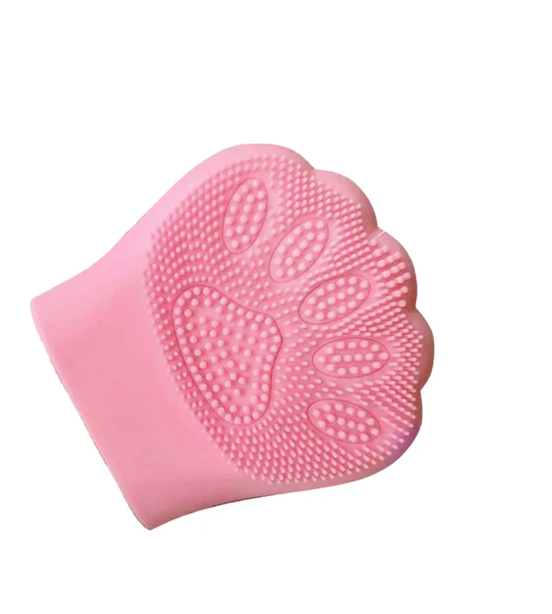 

New Massage Cat Claw Design Black Head Remover Pore Remover Exfoliating Skin Beauty Tools Silicone Face Cleansing Brush