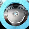 Clear PE/PP material disposable steering wheel cover for all car