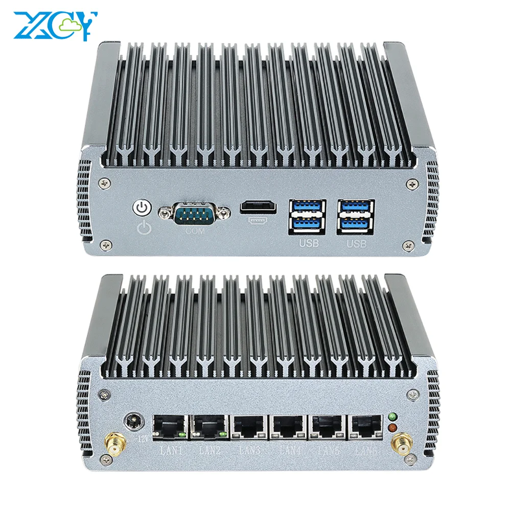 

Intel I225V 6 NIC 2.5G Gigabit Ethernet Enterprise Firewall Appliance pfSense OPNsense Gateway Linux Ubuntu Mini PC
