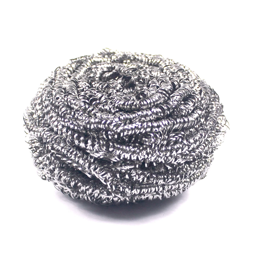 

Kitchen Cleaning OEM gram Stainless Steel Scourer Dish Bowl Cleaning Scrubbers for Kitchens, Heavy Duty Metal Sponges Scrubbers