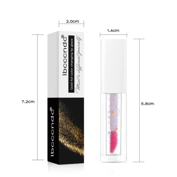 

Transparent lip gloss private label moisturizing clear lip plumper gloss