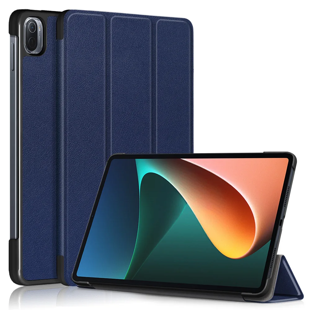 

Tri-fold bracket cover case For xiaomi mi pad 5 PRO 11 inch 2021 tablet holster, Multi colors