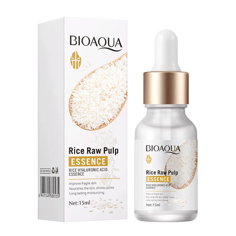 

BIOAQUA Rice Hyaluronic Acid Essence Replenishes Moisturizing Brightens Skin Tone Improves Roughness K1