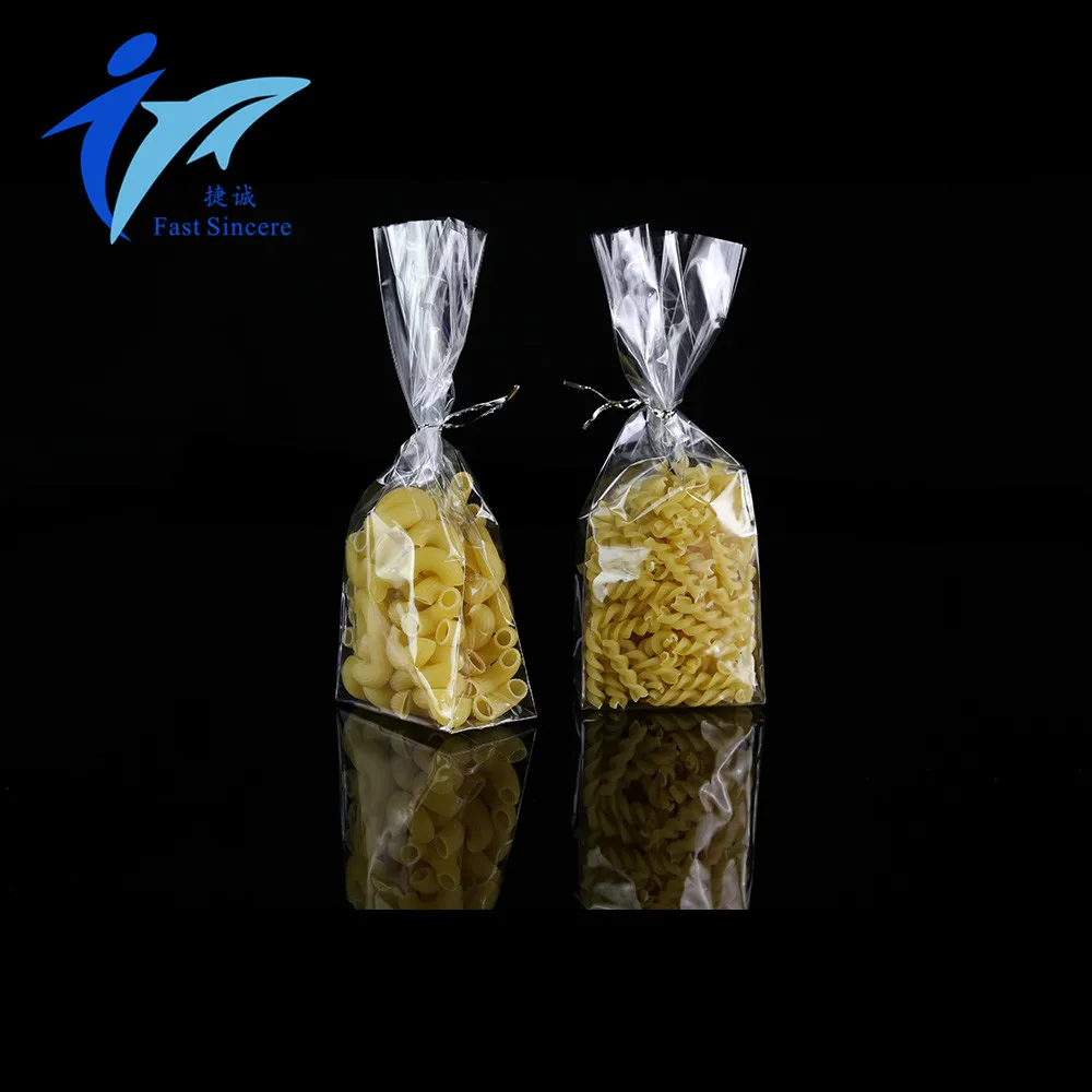 
Custom Printed Opp Cpp Edible Plastic Bag For Food 