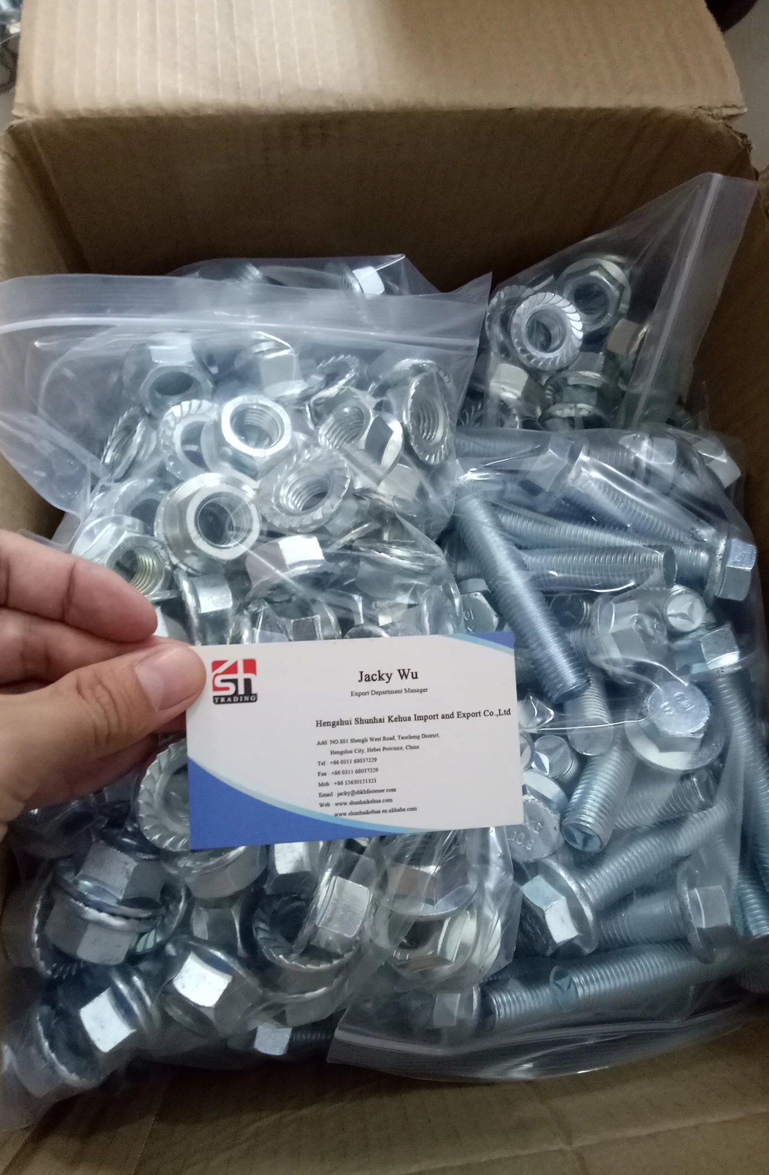 10.9 Grade Din 6921 Hex Serrated Flange Bolts - Buy Hex Flange Bolts ...