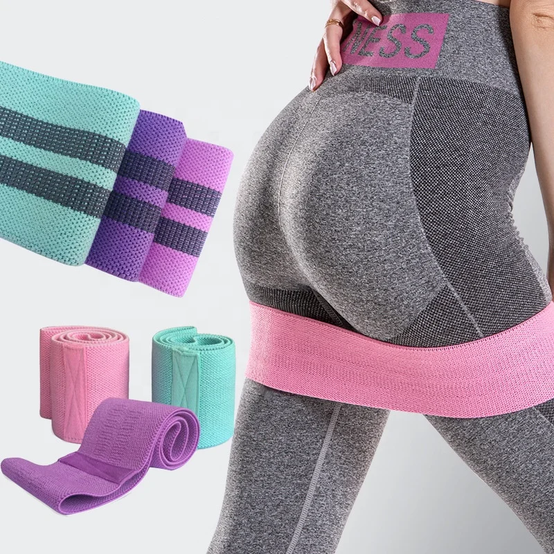 

Gym Fitness Elastic Resistance Stretch Exercise band Hip mini loop band Yoga resistance band sets