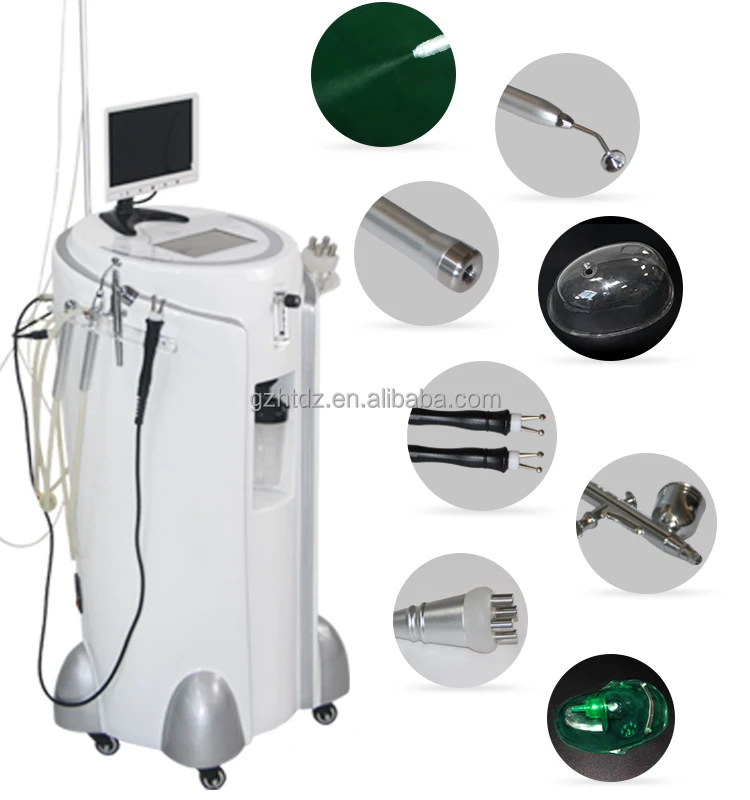 

Portable Hydra Peel Spa Face Skin Care Deep Clean Facial Hydro Microdermabrasion Water Dermabrasion Machine, White