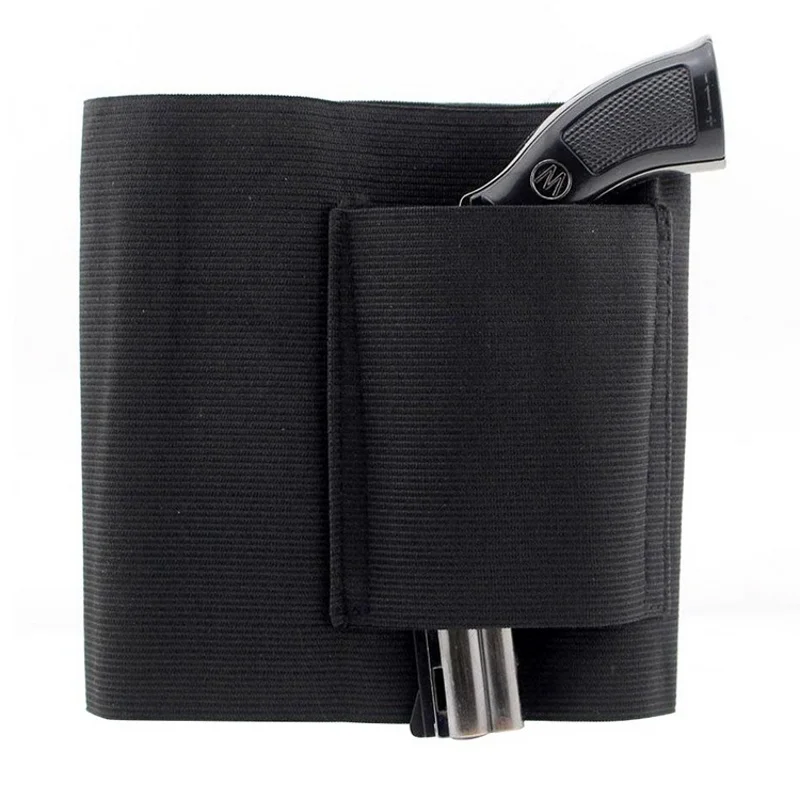 

Tactical Gun Holster Carry Waist Belt Mag Belt Pouches Case Bag Military Airsoft Revolver Pistol Holsters
