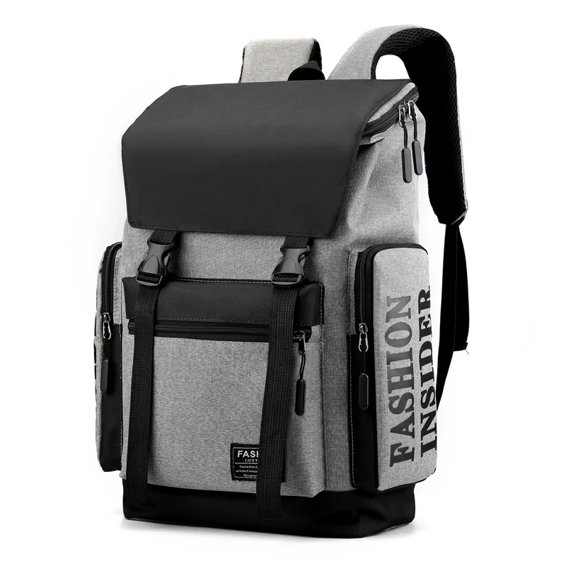 

2020 New Design Big Capacity Waterproof big back pack anti-thief laptop backpacks Man shoulder bag, Black,gray,blue or as customers' requirement