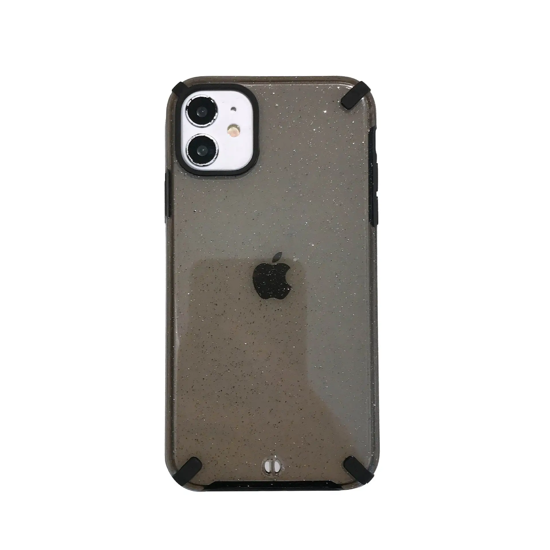 

Factory direct selling new hot Phone 11 transparent flash powder TPU four corner anti falling fine hole protection case
