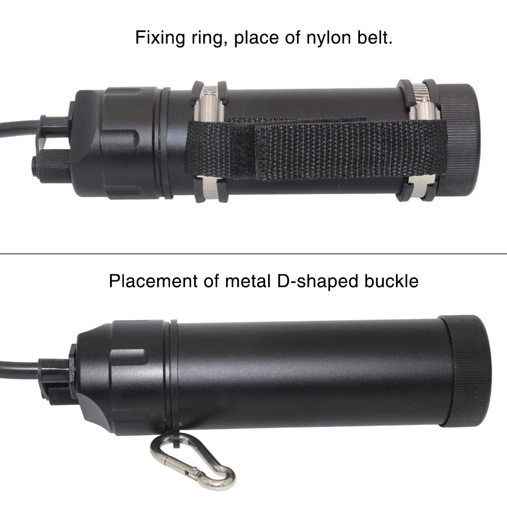 2019 New Canister Diving Spotlight Xhp702 Max 6000 Lumen Underwater