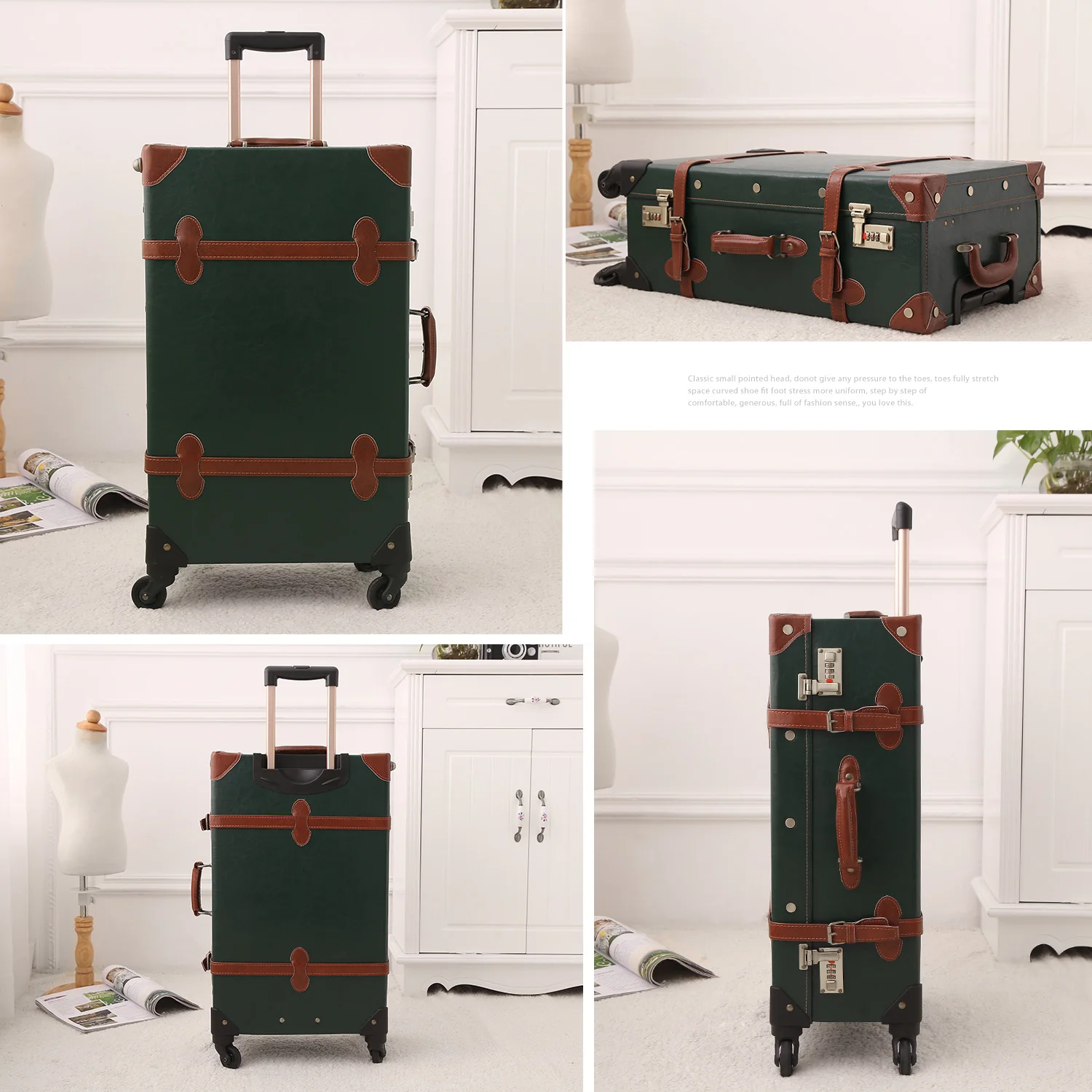 French Luggage Vintage Gre…, Clothing and Apparel
