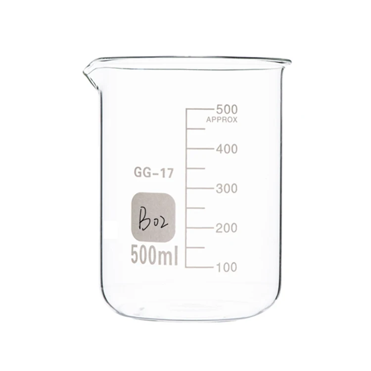 
Lab supplies beaker laboratory glassware glass beaker with different types 