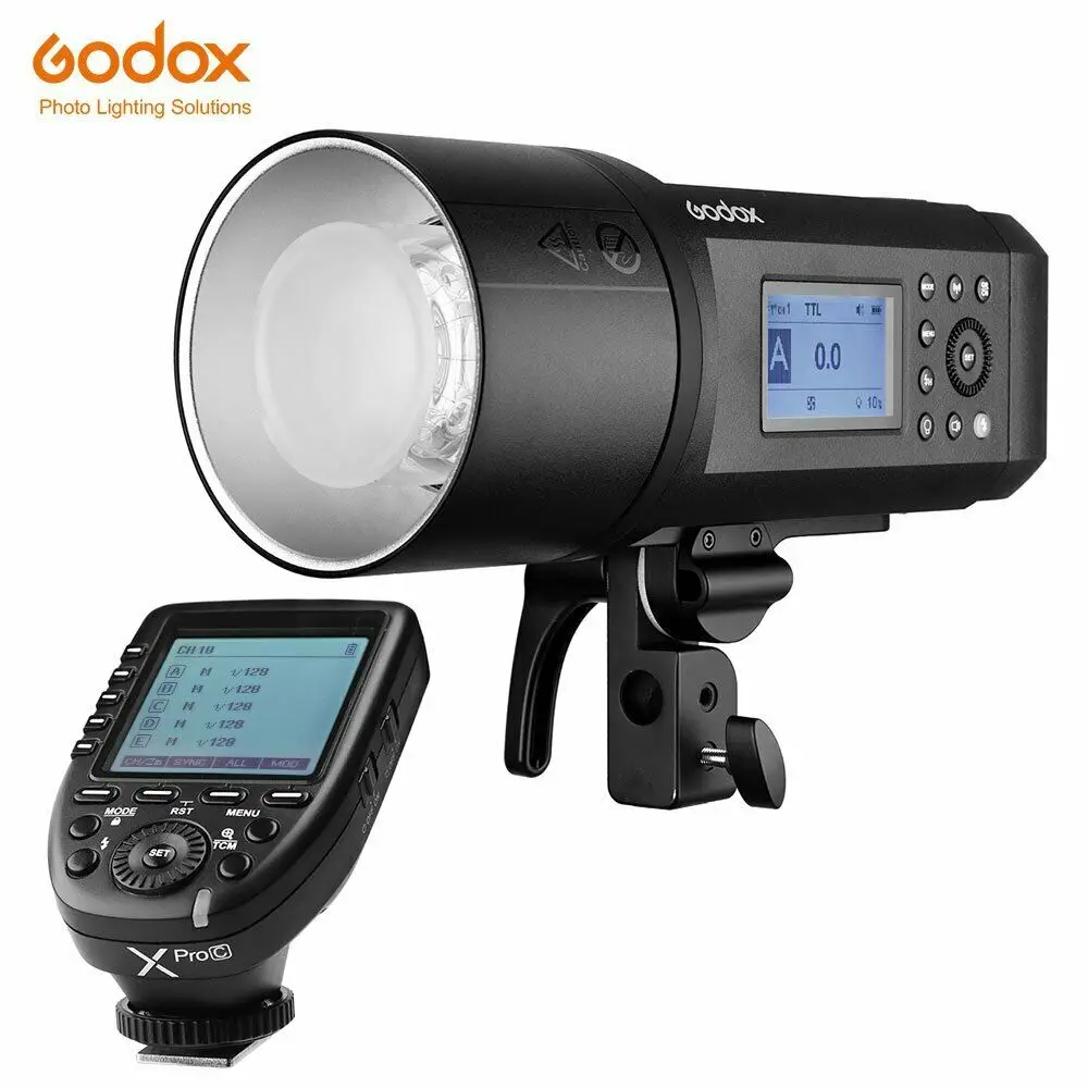 

Godox AD600Pro Camera Flash Light Portable Outdoor Flash 1/8000s TTL HSS 38W LED Built-in X System Li-on Battery
