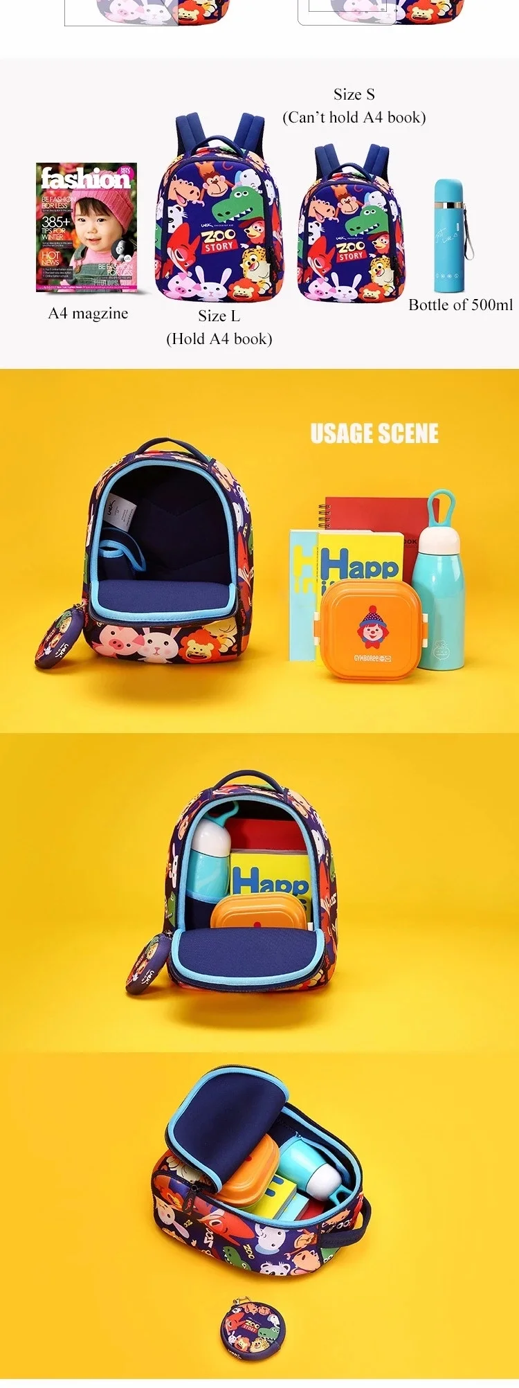 cute back pack bag