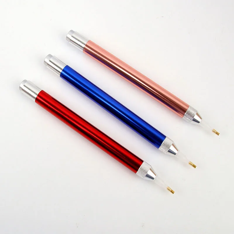 

Diy Diamond Painting Point Drill Tools Pen Push-button Style Diamond Embroidery Accessories LED Luminous Lighting Pen