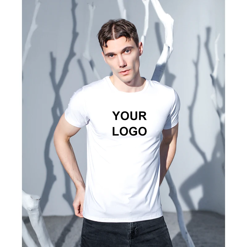 

2021 Mens Plain Tshirts 100% Polyester Tshirt Men Fashion Summer Plus Size Tshirt