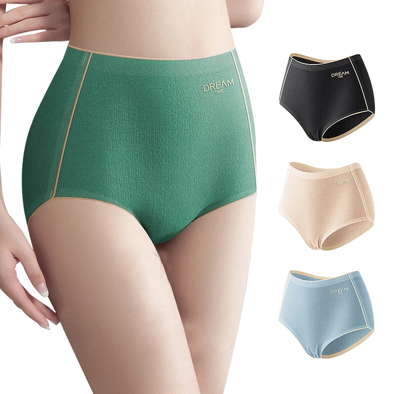 

Comfortable women cotton undergarments high elastic fabric girl pure cotton underwear cotton panties ladies knickers