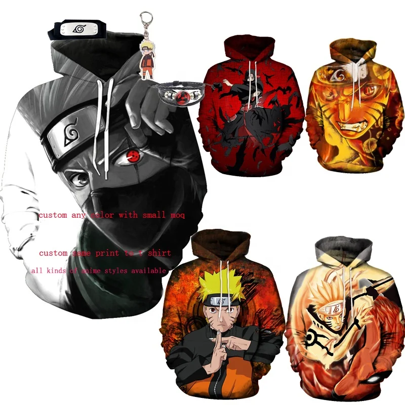 

ecowalson Custom made Unisex 3D Print Pullover Hoodie Sweatshirt With Kangaroo Pocket Cosplay Anime hoodie