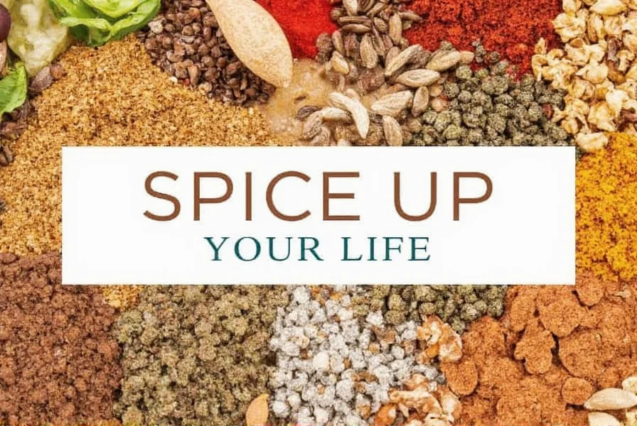 DIY Spice Blend Jar on Counter