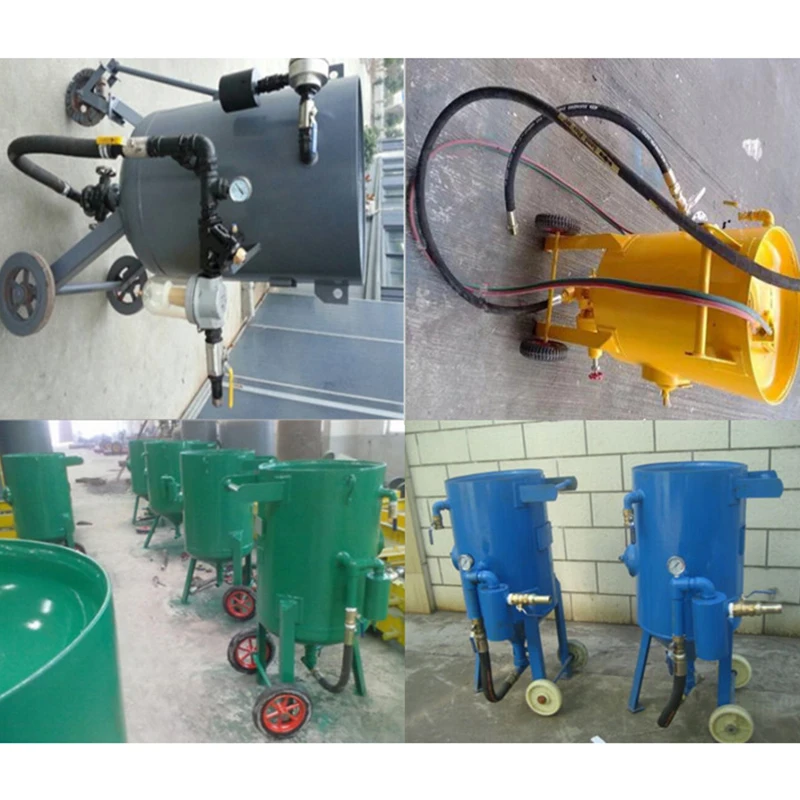 applied sandblasting