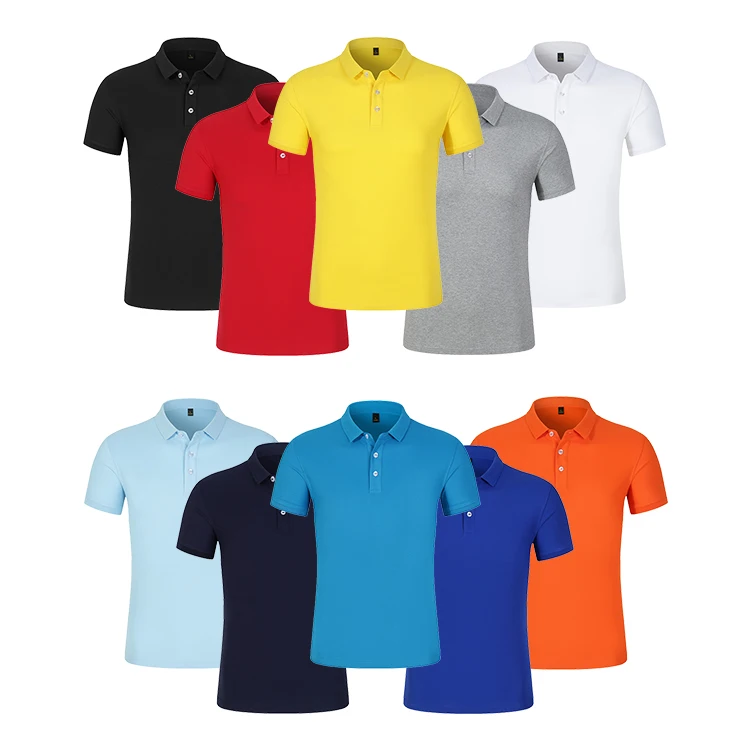 

custom multi color usplus size sports polo high-quality short-sleeved man clothes t-shirt polo, Can be customized