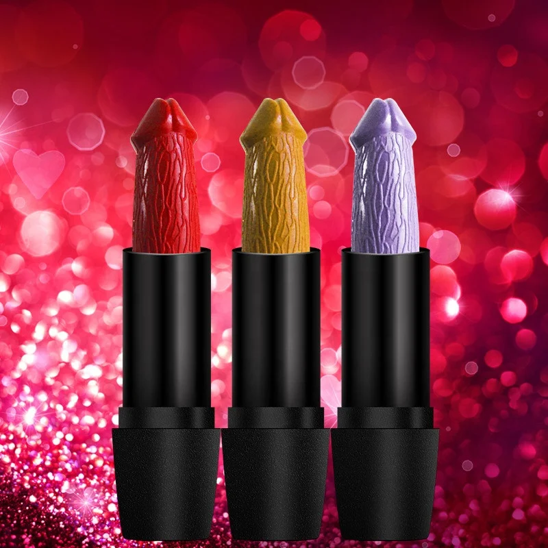 

20 Colors Penis Shape Lipstick Mushroom Lipstick Long Lasting Moisture Cosmetic Matte Lipstick Lips Red Lip Waterproof Makeup