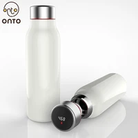 

Water temperature control thermos stainless steel smart mug with indicator light