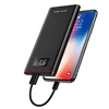 USAMS CD62 LED Display PD Fast Charging Metal Powerbank 10000mah Dual USB 2.1A Output Slim Power Bank