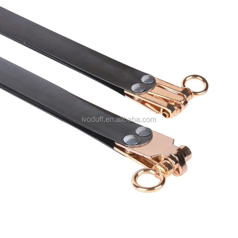 

New Arrival 18cm Hex Flex frame With O ring Bag Fittings, Metal Internal Flex Frame For DIY Bags, Nickle