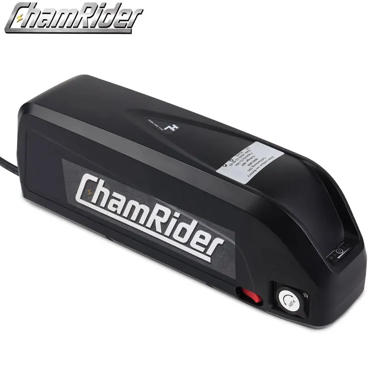 

Chamrider 48V 24ah 40amp 4800mah Ebike 1500W Kit Lithium Battery with Li-ion 21700 Down Tube Battery