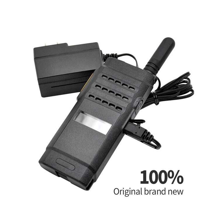 

slim mini portable 136-174 MHz 403-470 MHz SL2M/SL500e walkie talkie, Black
