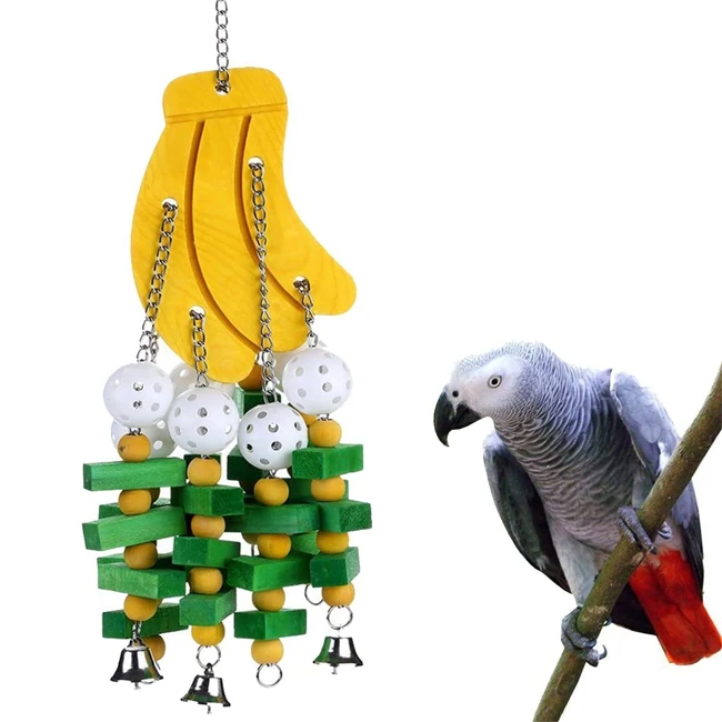 

Manufacturer Cockatoo Birds Bird Banana Ring African Grey Macaws Parrot Toys Medium Parrots