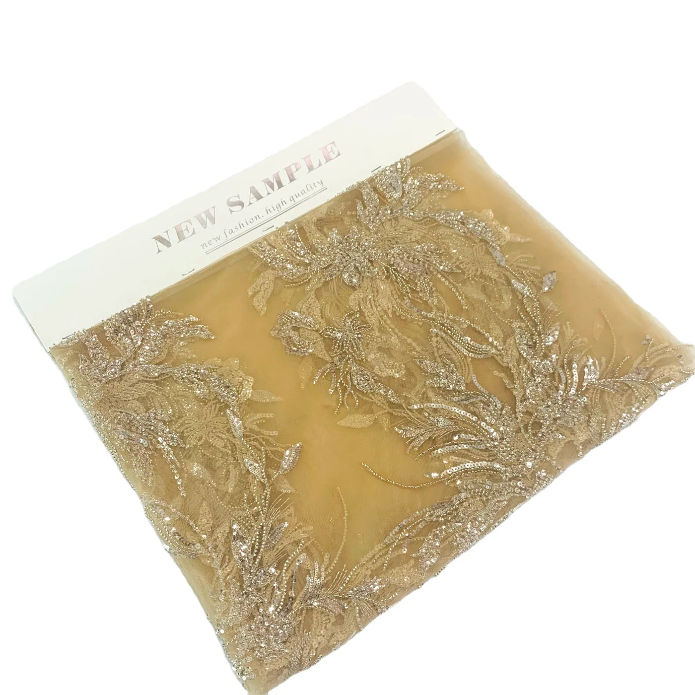 

Sequin bead lace faric border lace trim embroidery, Accept customized color