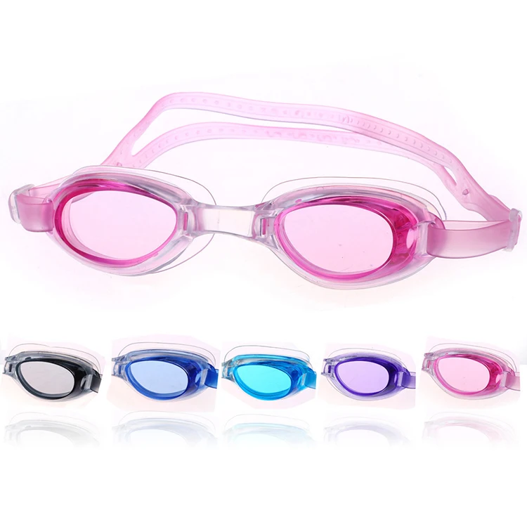 

PVC Summer Professional Hot Sale Waterproof Silicone Custom Kids Swimming Goggles, 4 kinds
