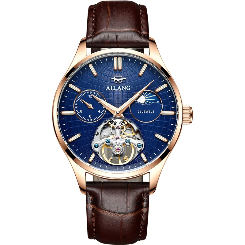 

Ailang Original Design 2020 Mens Tourbillon Waterproof Mechanical Wristwatches