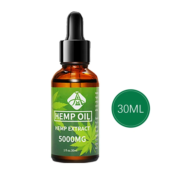 

AH 30ml 100% Organic Hemp CBD Oil Hemp Seeds Oil Extract Drop for Pain Relief