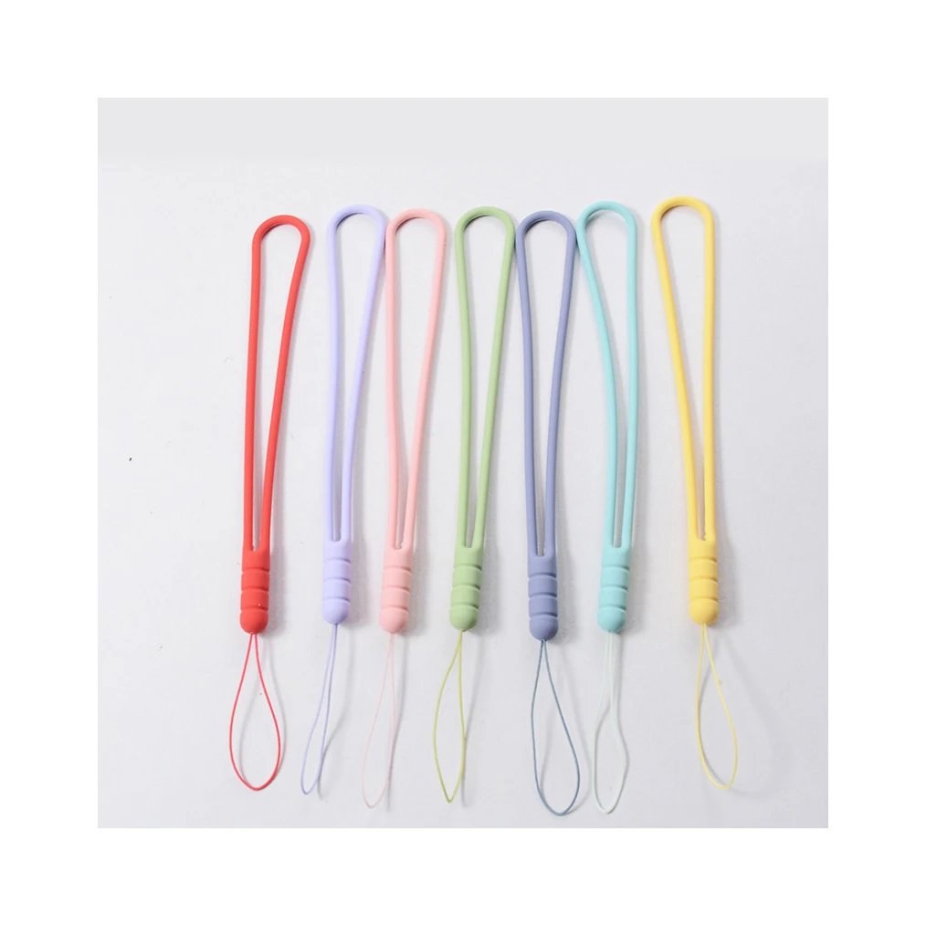 

factory price lanyard of Silicone short lanyard